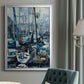 Edmonds Marina - Modern Framed Canvas Print