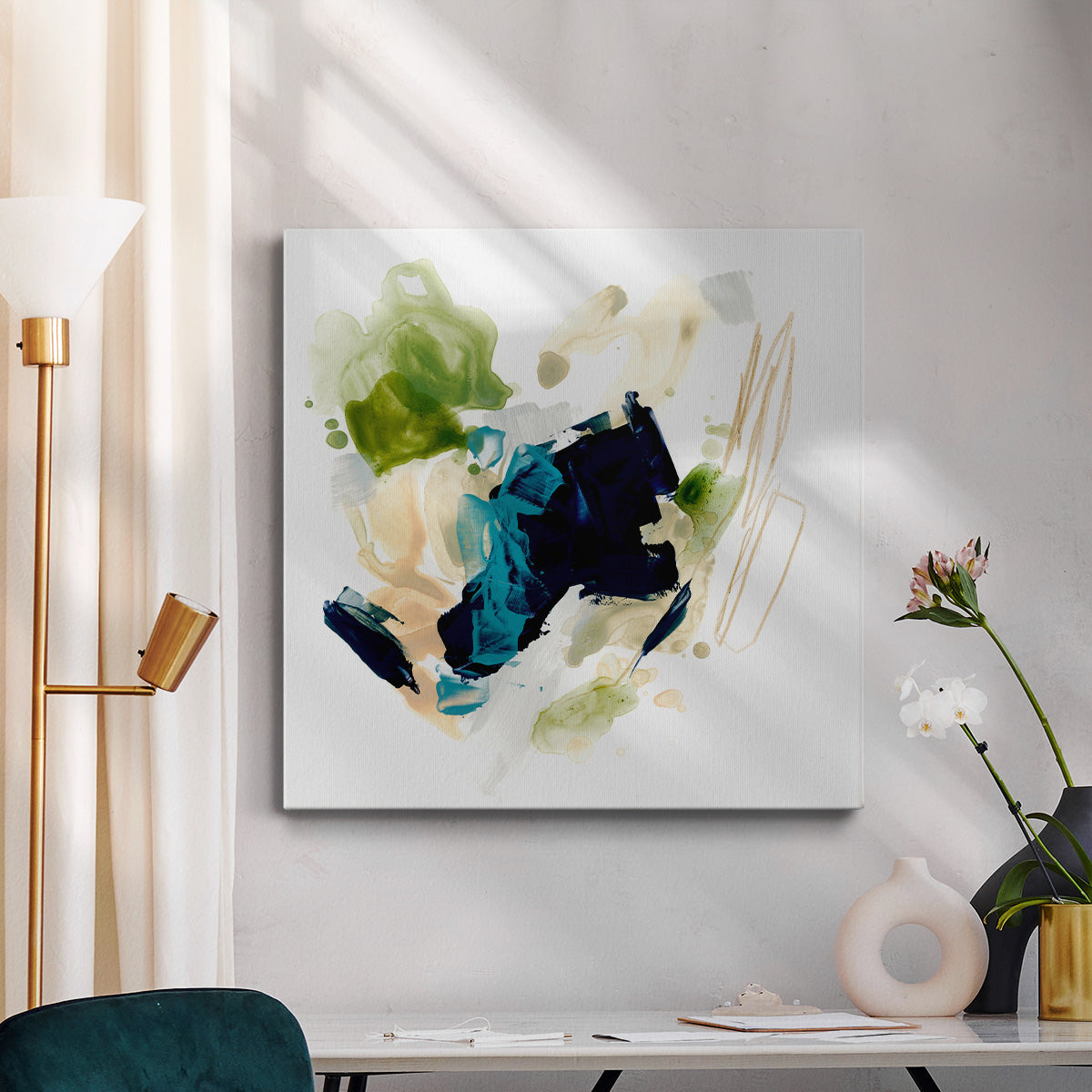 Palette Motion II - Canvas Art Print