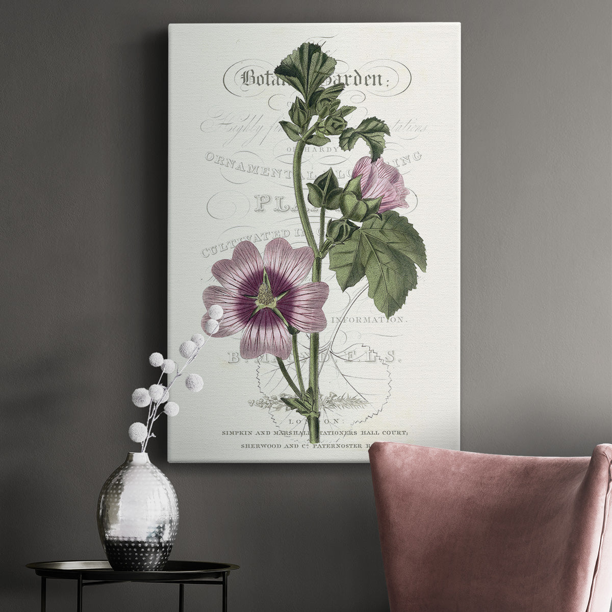 Flower Garden Varietals IV - Canvas Art Print