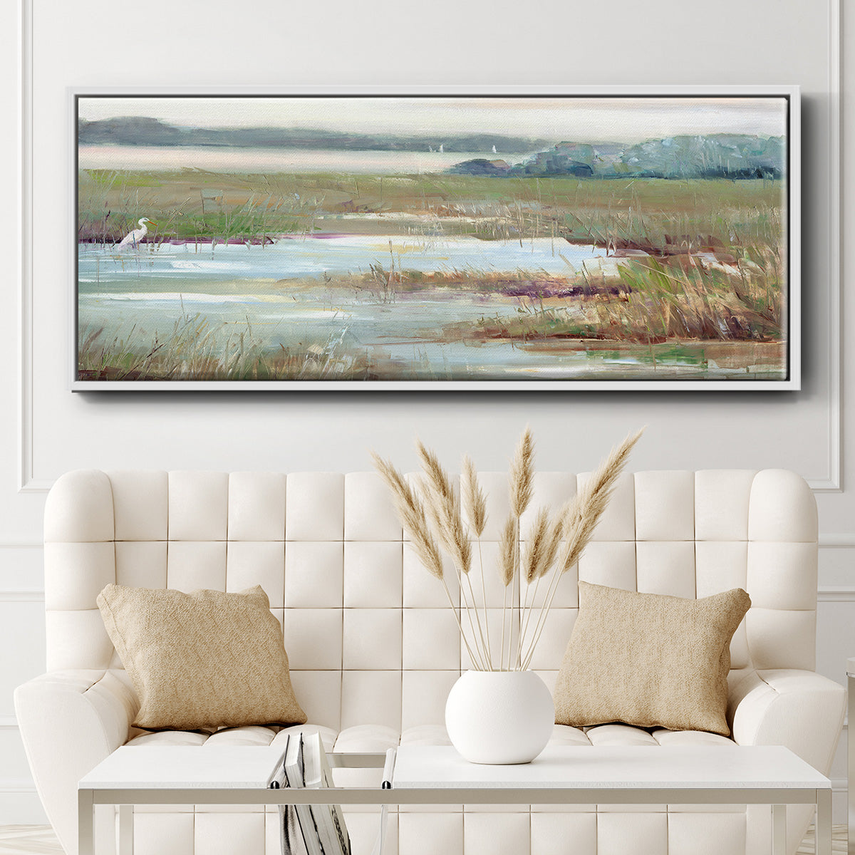 Early Morning Magic - Floater Framed Canvas Print
