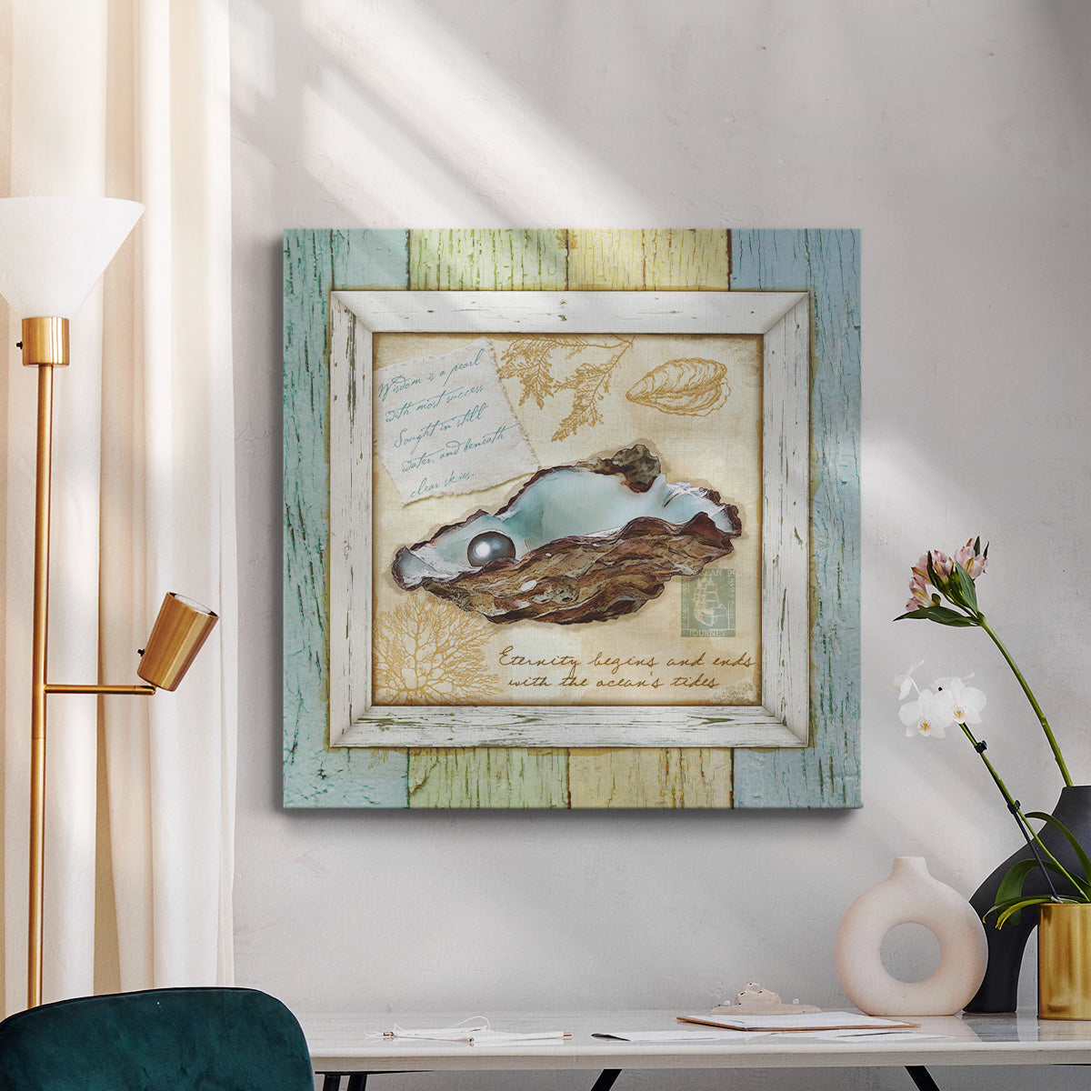 Sea Treasures IX-Premium Gallery Wrapped Canvas - Ready to Hang