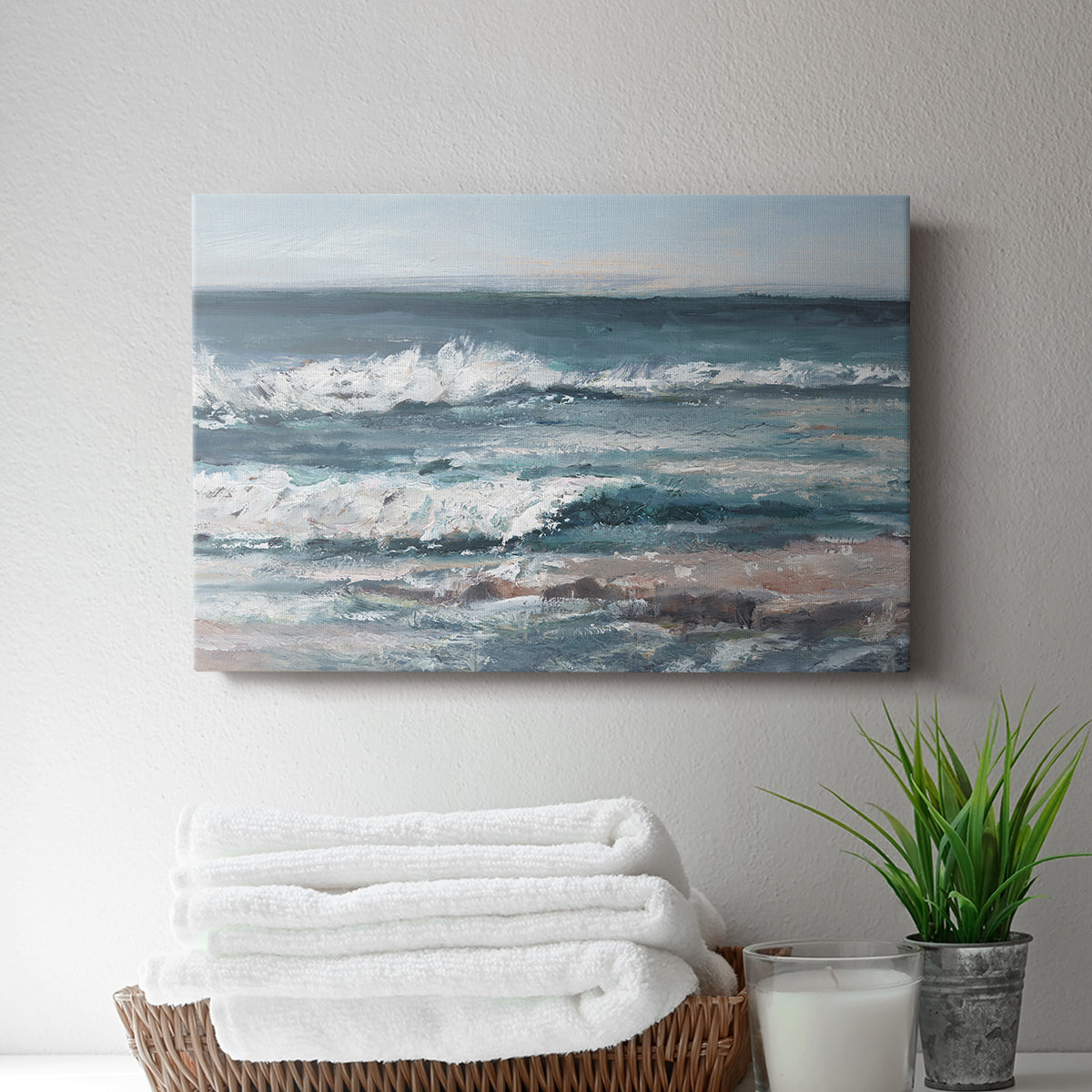 Ocean Breakers I - Canvas Art Print
