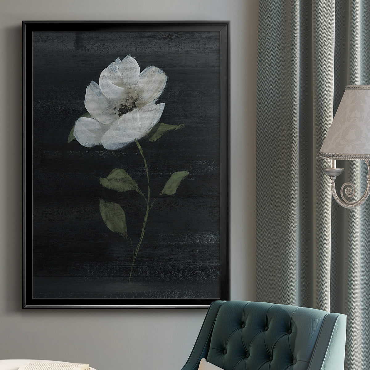 Country Botanical II - Modern Framed Canvas Print