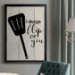 Flip For You - Modern Framed Canvas Print