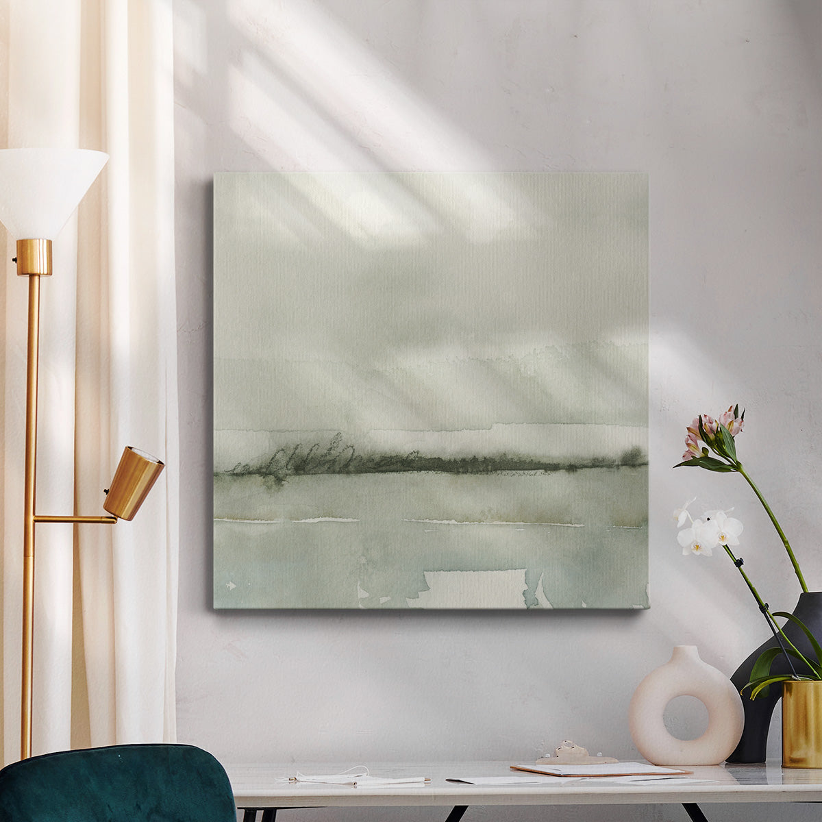 Winter Reflections III-Premium Gallery Wrapped Canvas - Ready to Hang