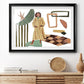 Vintage Vibes VI Premium Framed Print - Ready to Hang