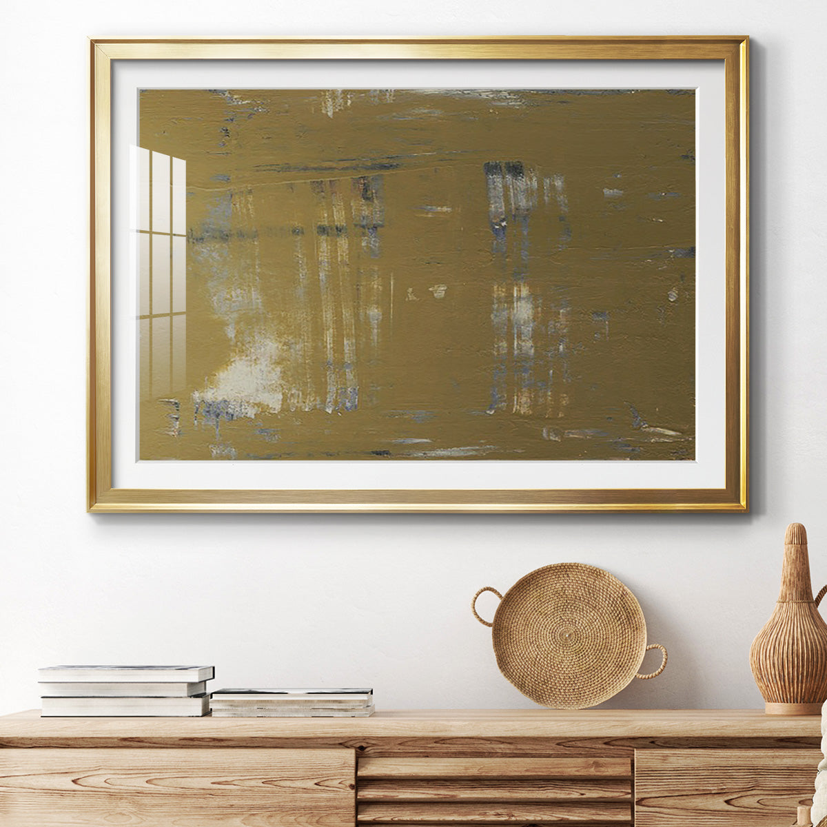 Mystique Abstract II - Modern Framed Art Print