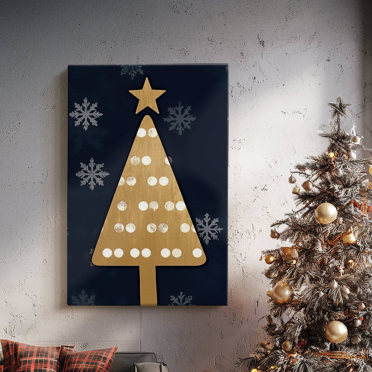 Soft Linen Blessing - Canvas Art Print