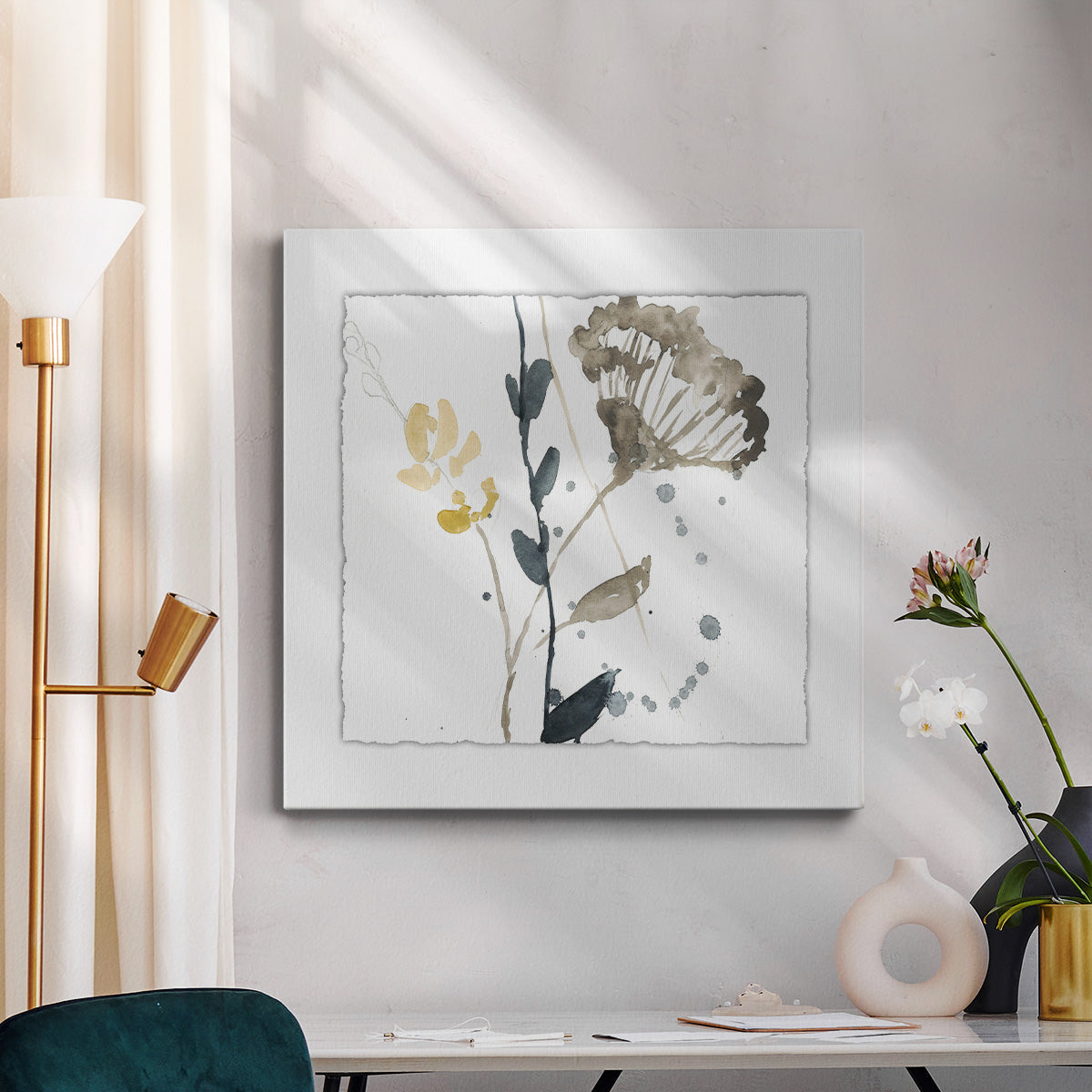 Branch Contours VI - Canvas Art Print