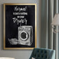 Normal Is Just A Setting - Modern Framed Canvas Print