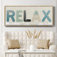 Relax Your Body - Floater Framed Canvas Print