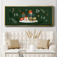 Little St. Nick Collection D - Floater Framed Canvas Print