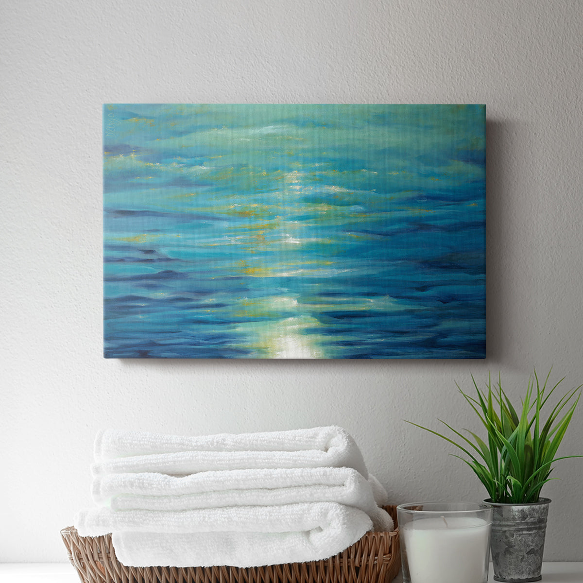 Deep Blue - Canvas Art Print