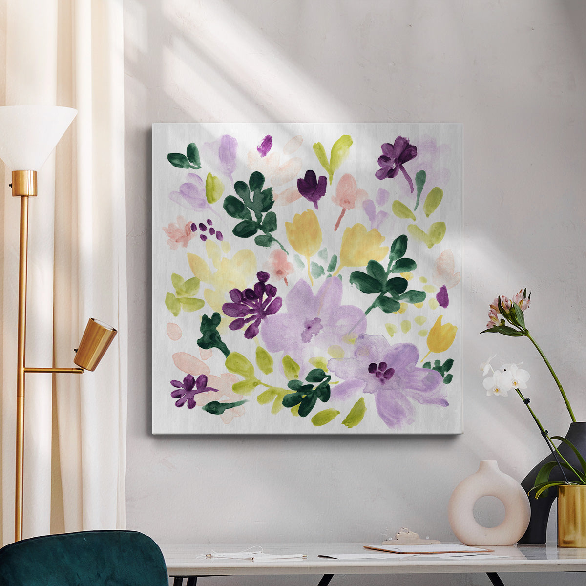 Lavender Meadow I - Canvas Art Print