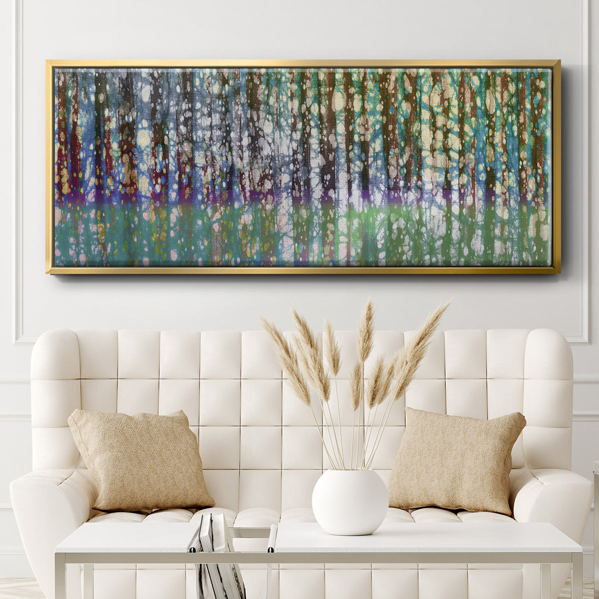 Birch Betik - Floater Framed Canvas Print