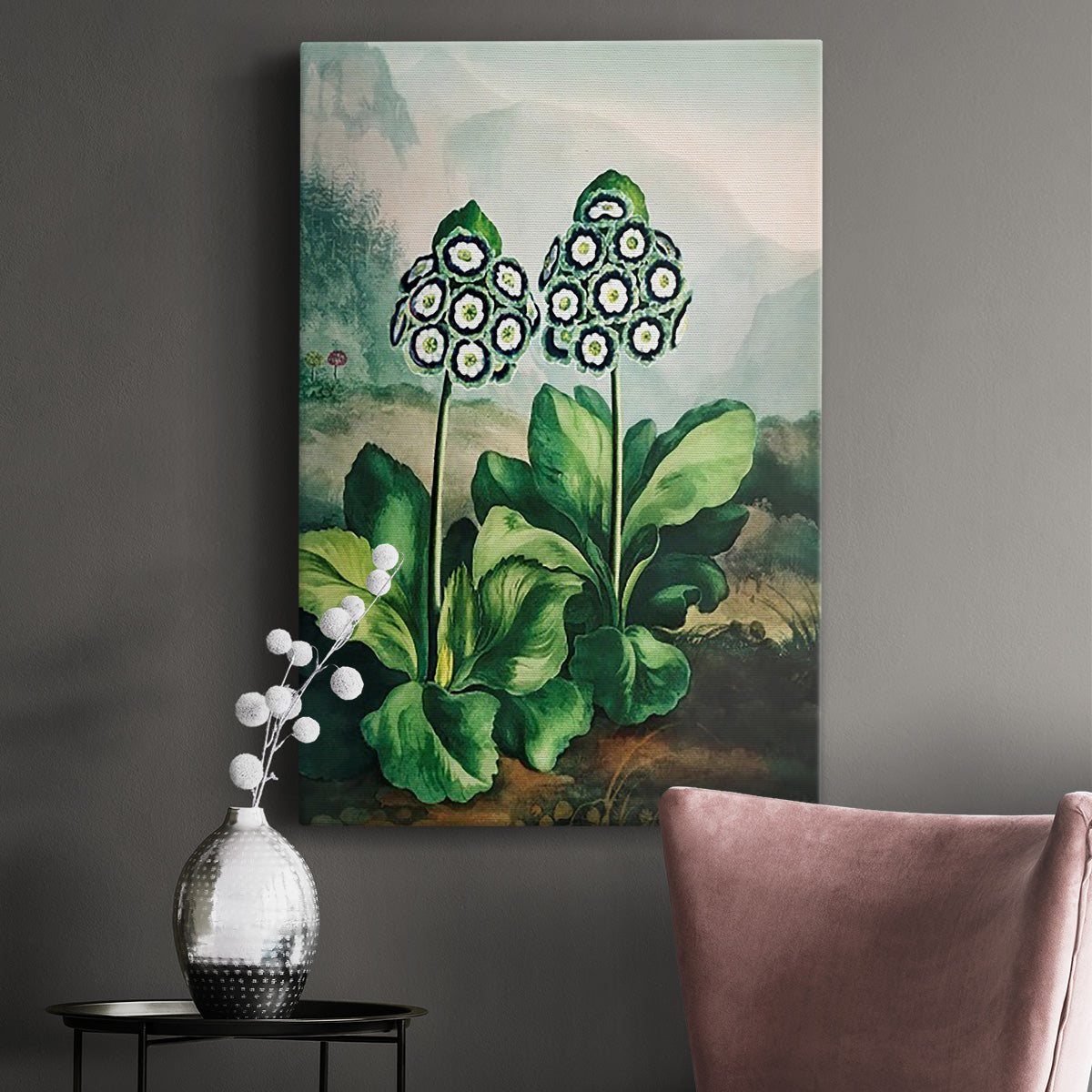 Temple of Flora XI - Canvas Art Print