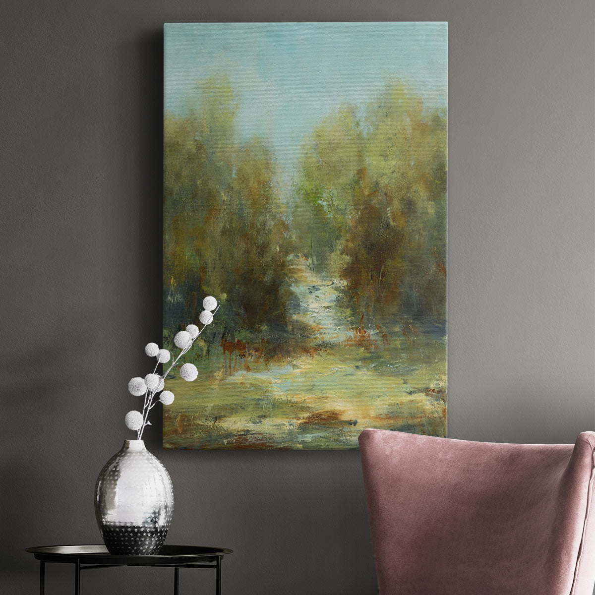 A Walk In The Woods Premium Gallery Wrapped Canvas - Ready to Hang