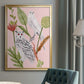 Birds in Motion V - Modern Framed Canvas Print