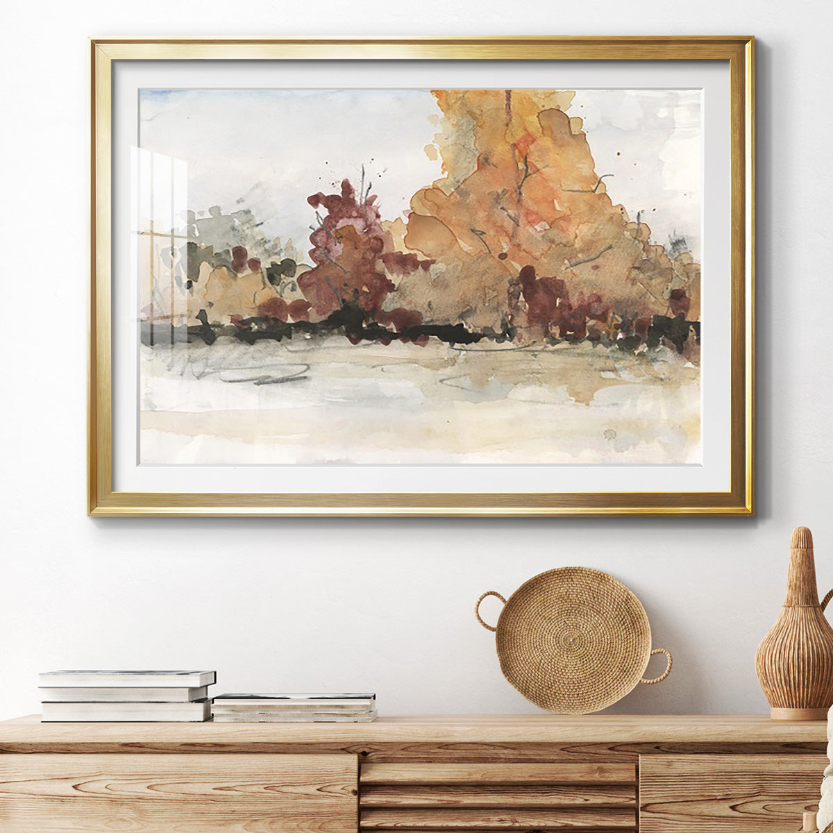 The Autumn View II Premium Framed Print - Ready to Hang