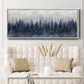Misty Indigo Forest - Floater Framed Canvas Print