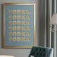 Vodka - Modern Framed Canvas Print