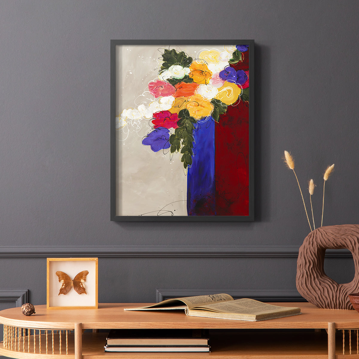 For Me - Restickable Framed Art Print