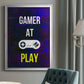 Gamer at Play VI - Modern Framed Canvas Print