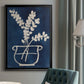 Vessel on Indigo II - Modern Framed Canvas Print