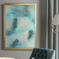 Blue Shift II - Modern Framed Canvas Print