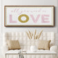 All You Need is Love - Floater Framed Canvas Print