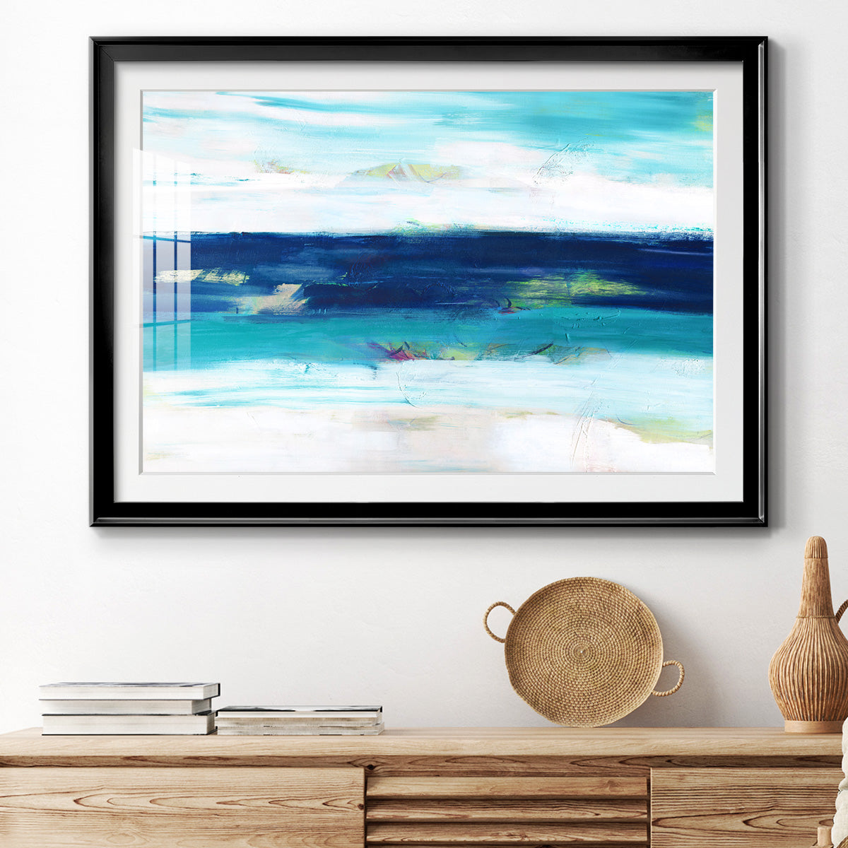 Above Us Only Sky - Modern Framed Art Print