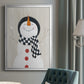 Festive Snowman II - Modern Framed Canvas Print