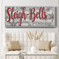 Sleigh Bells - Floater Framed Canvas Print
