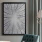 Deciduous Canopy II - Modern Framed Canvas Print