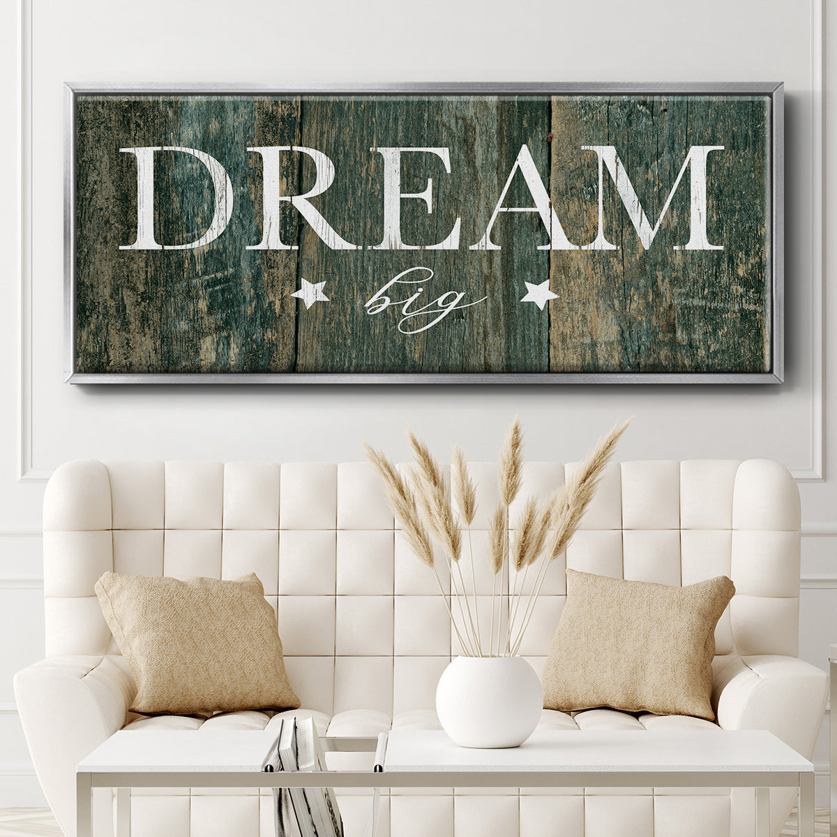 Dream Big - Floater Framed Canvas Print
