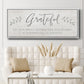 Grateful for Everything - Floater Framed Canvas Print