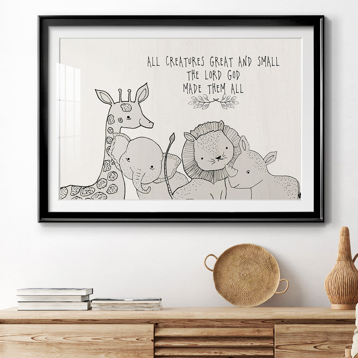 All Creatures Premium Framed Print - Ready to Hang