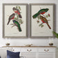 Elegant Trogons V - Premium Framed Canvas 2 Piece Set - Ready to Hang