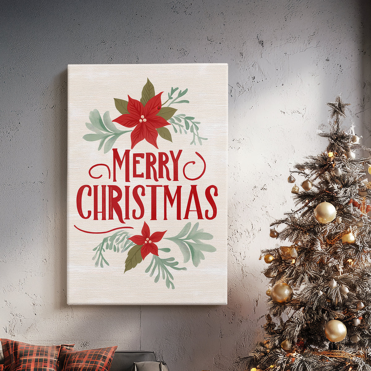 Crimson Fir Parish - Canvas Art Print