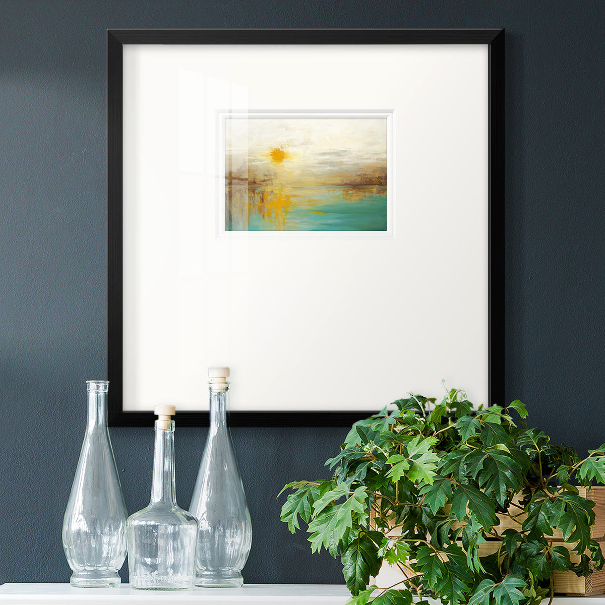 Last Day of Summer  Premium Framed Print Double Matboard