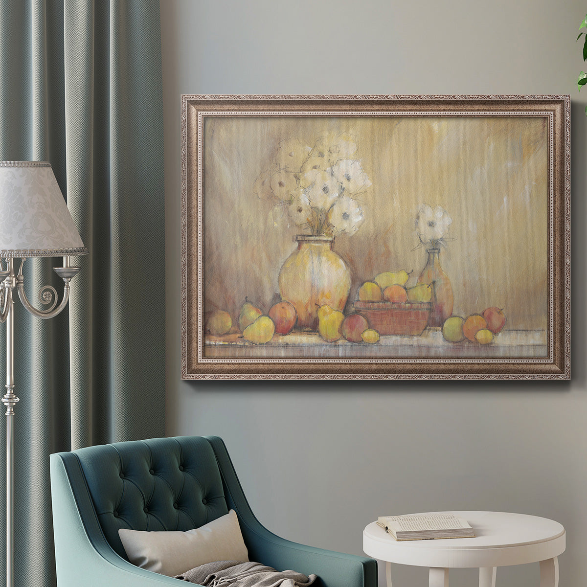 Minimalist Still Life Study II Premium Framed Canvas- Ready to Hang