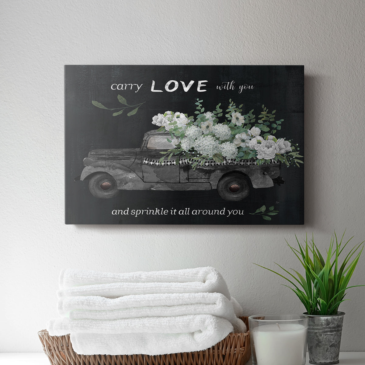 Carry Love - Canvas Art Print