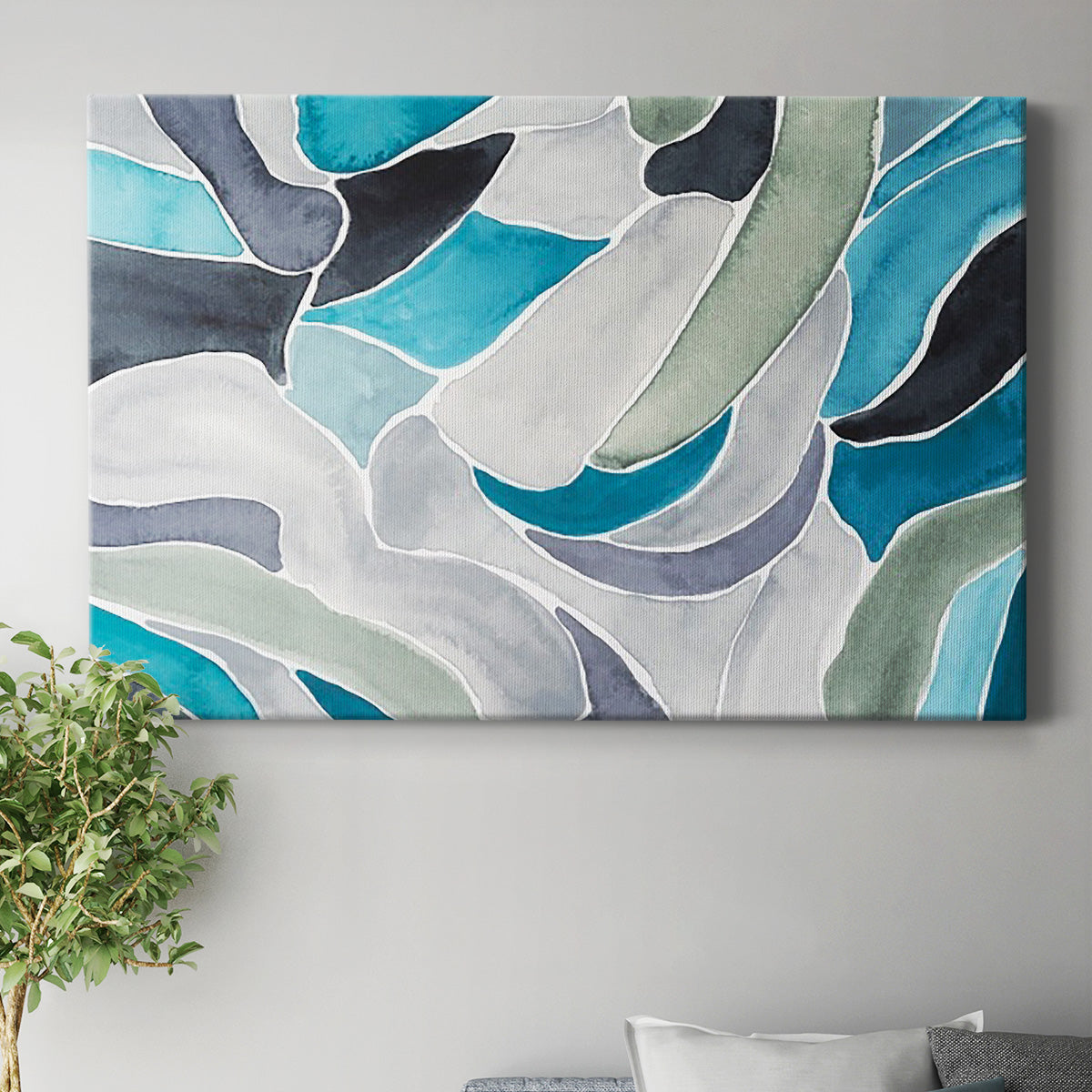 Subtle Billows I - Canvas Art Print