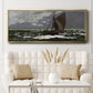 Stormy Seascape, 1867 - Floater Framed Canvas Print