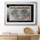 Night World Blueprint Premium Framed Print - Ready to Hang