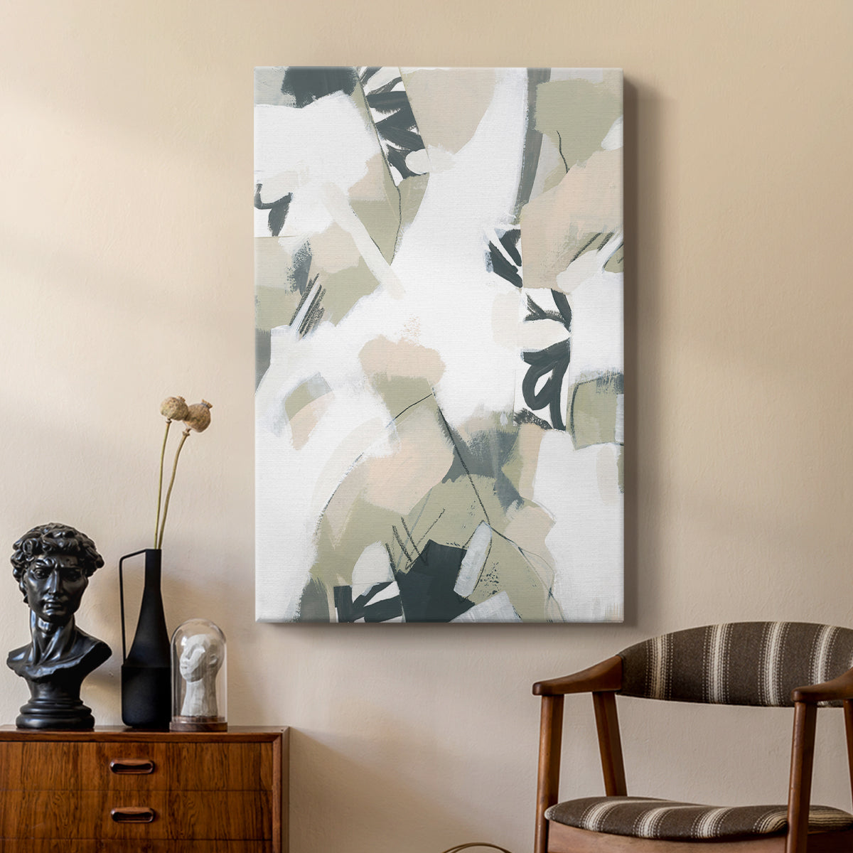 Sumi Storm II - Canvas Art Print