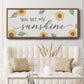 You Are My Sunshine - Floater Framed Canvas Print