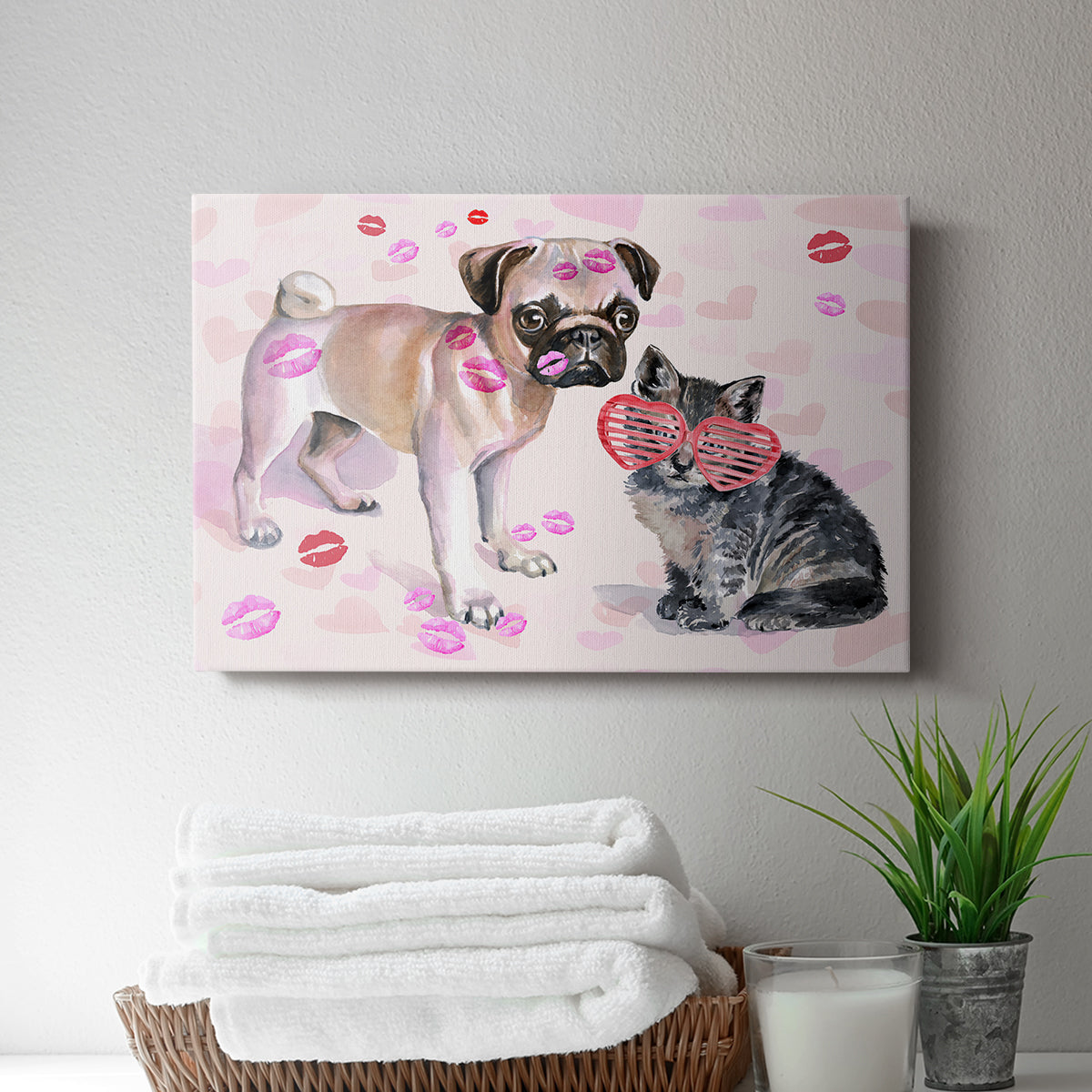 Cute Couture Collection A - Canvas Art Print