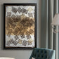 Raffia Palm II - Modern Framed Canvas Print