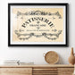 Antique French Label I - Modern Framed Art Print